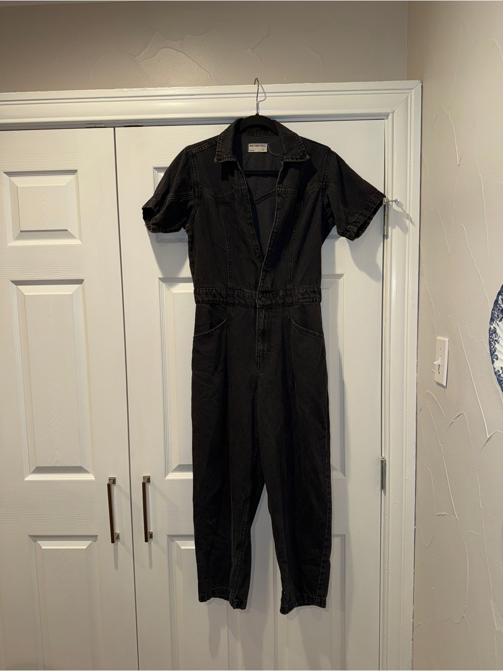 Free People We The Free Denim Jumpsuit
